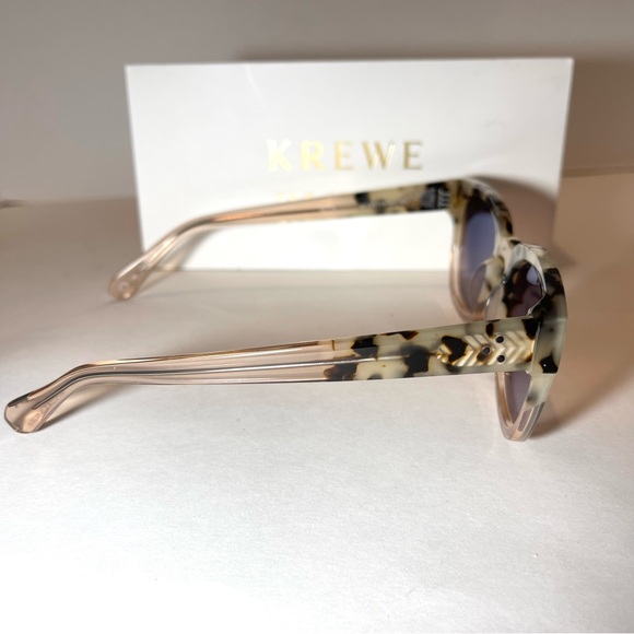NWT KREWE Webster Nylon Sunglasses Oyster to Pearl Color - Picture 7 of 12